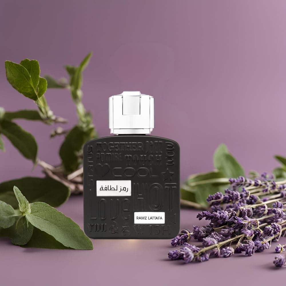 Lattafa Ramz Lattafa Silver for Unisex Eau de Parfum Spray 100ML
